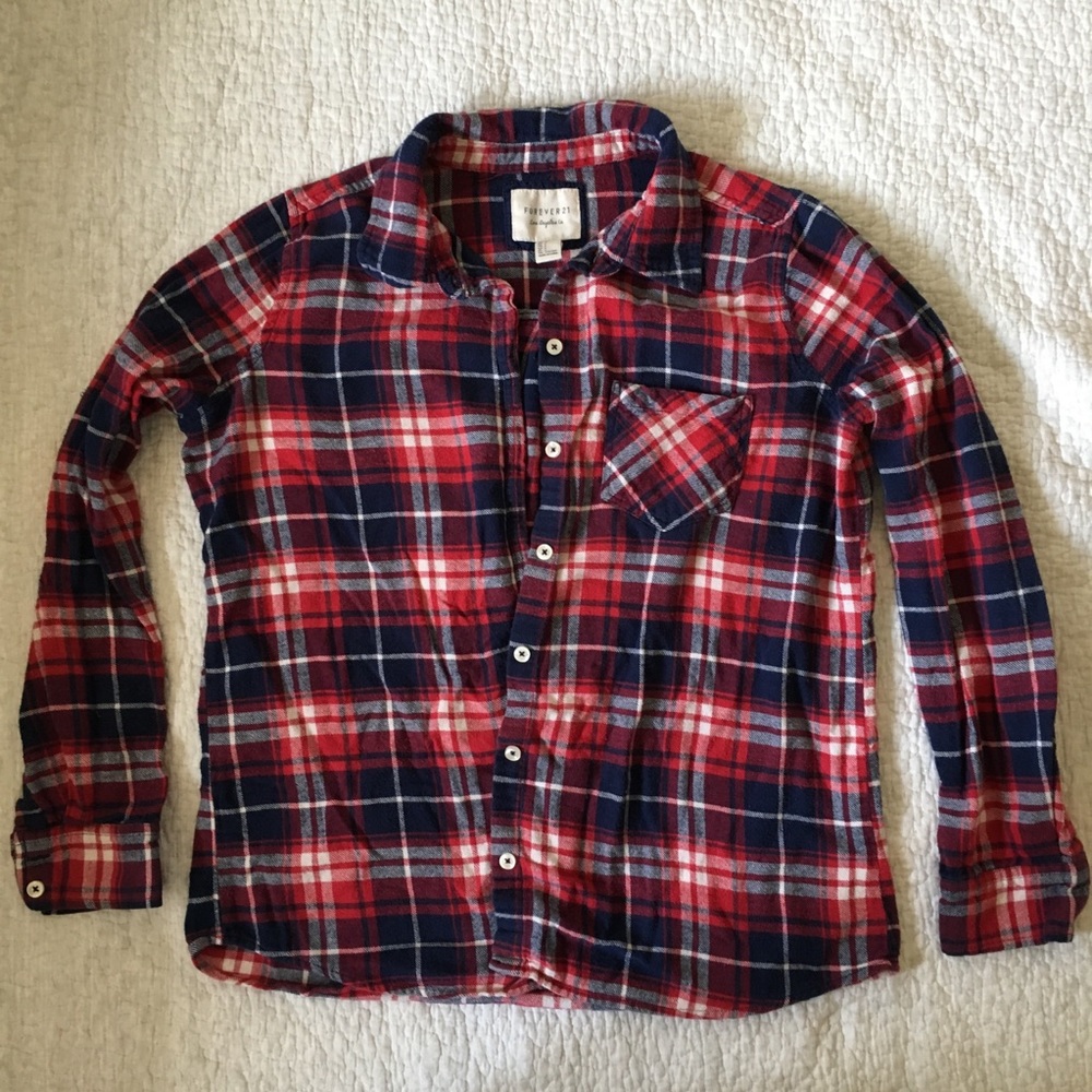 Forever 21 flannel women’s shirt